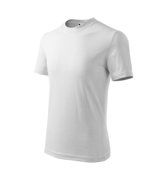 Basic tricou pentru copii alb 158 cm/12 ani