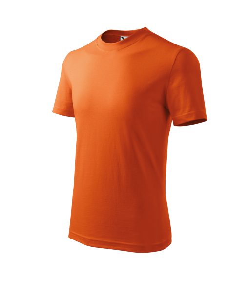 Basic tricou pentru copii portocaliu 158 cm/12 ani