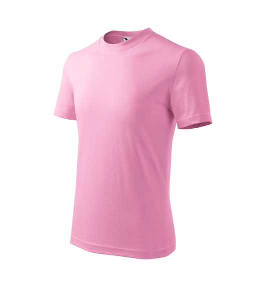 Basic tricou pentru copii roz 158 cm/12 ani