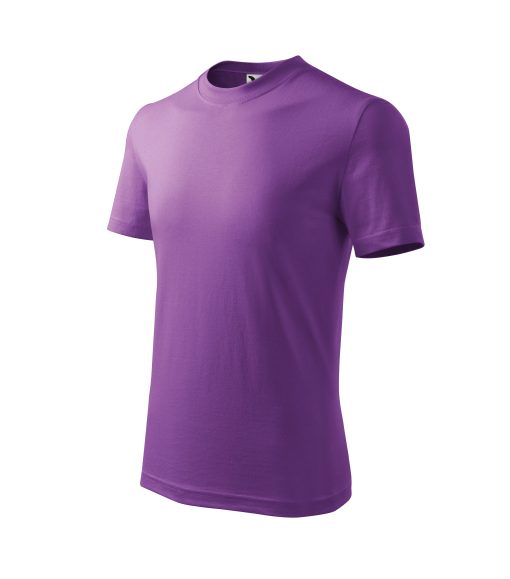 Basic tricou pentru copii violet 158 cm/12 ani