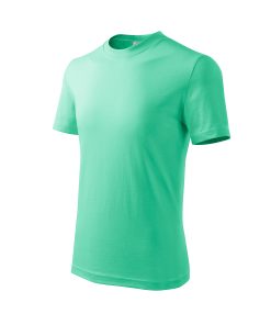 Basic tricou pentru copii verde mentă 146 cm/10 ani