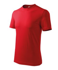 Base tricou unisex roşu 3XL